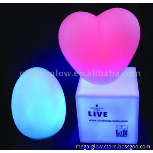 Mood Light Cube, Egg, Ball LED Mood Light